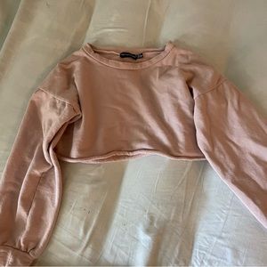 PrettyLittleThing Cropped Sweatshirt